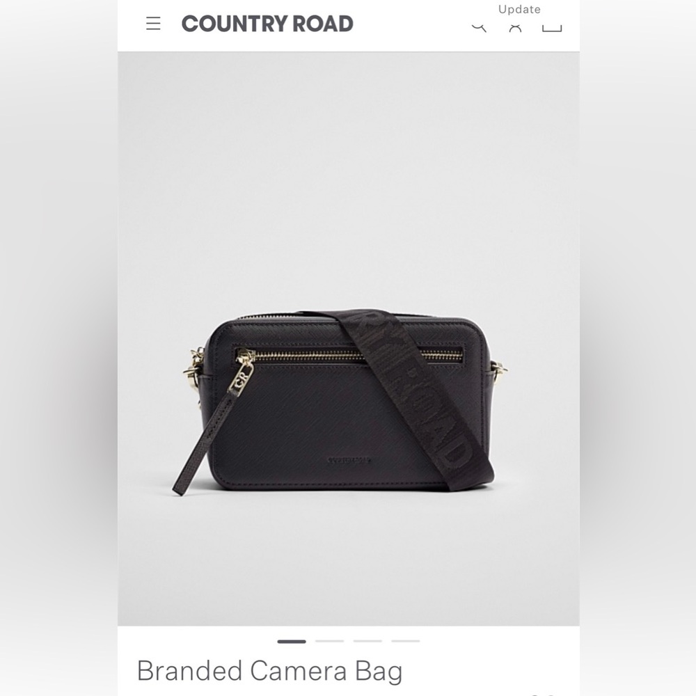 Country road, camera bag/purse